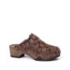 Wholesale SOFTCLIX Taira Brocade/Lambskin Brown (Dark)