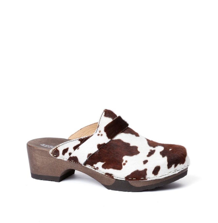 Clearance SOFTCLIX Tamina Animalprint Cow (Dark)