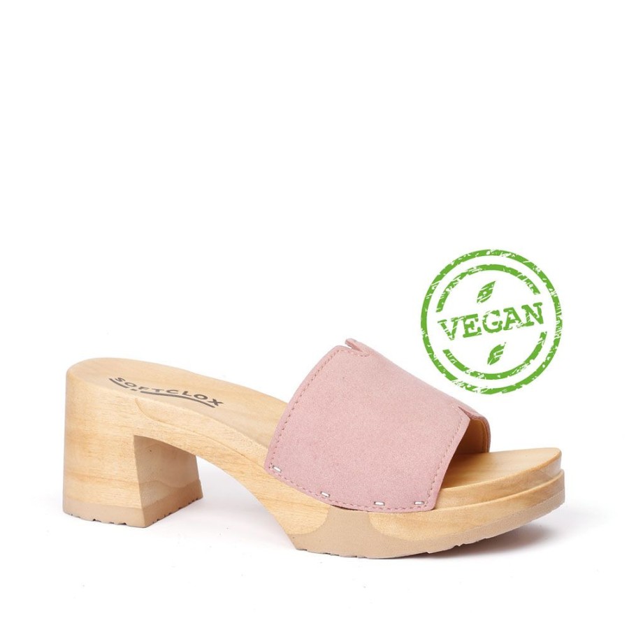 Hot SOFTCLIX Henrietta Vegan-Suedes Rose (Nature)