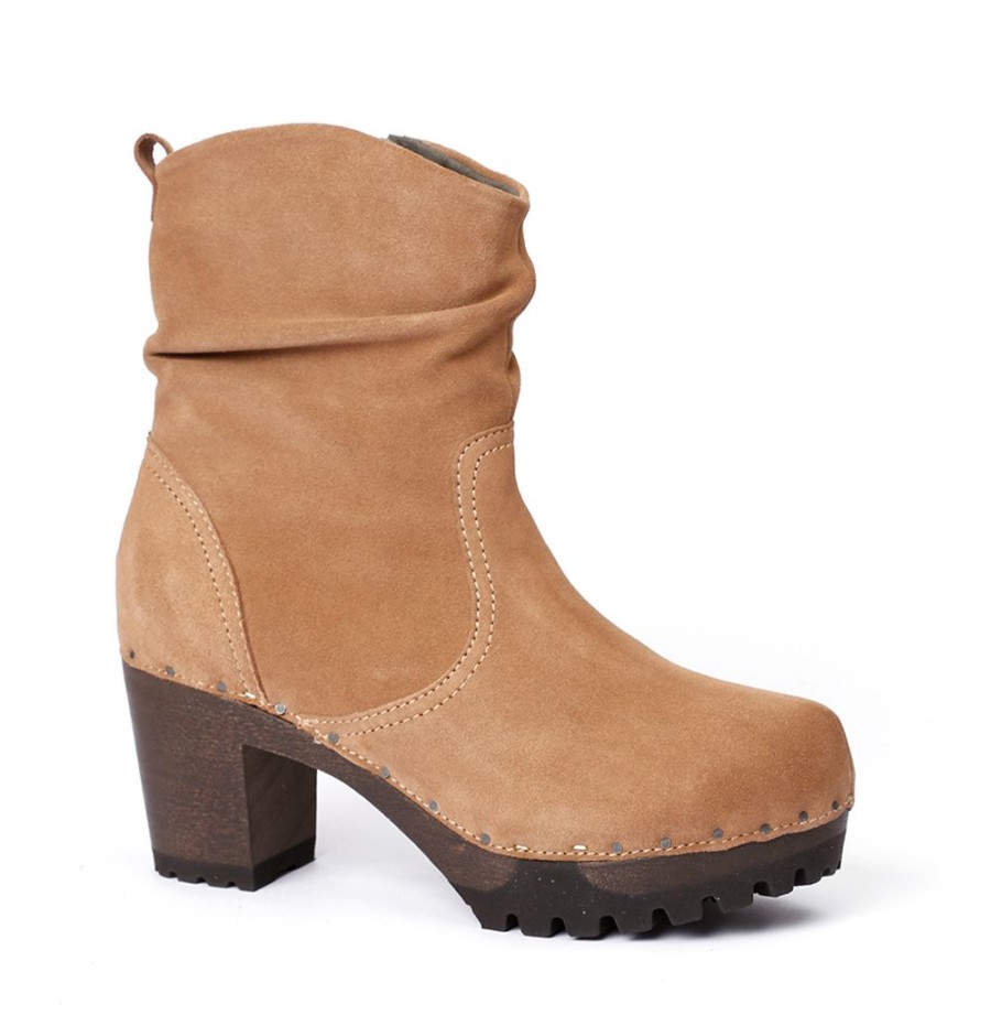 Clearance SOFTCLIX O-Bootie Cashmere Walnut