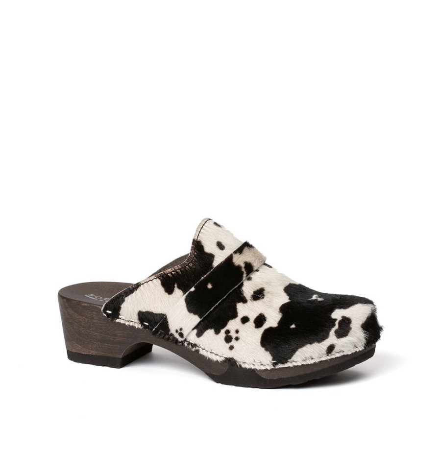 Best SOFTCLIX Tamina Animalprint Cow Black (Dark)